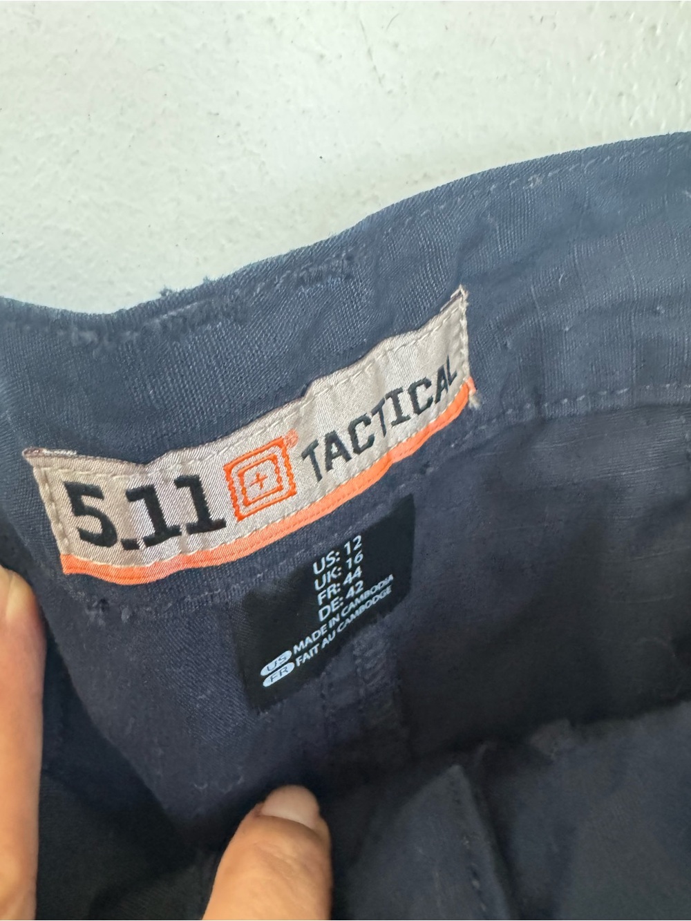 5.11 Tactical Women's Taclite Pro 9" Ripstop Cargo Shorts Dark Navy Blue, Sz 12 - Picture 4 of 7